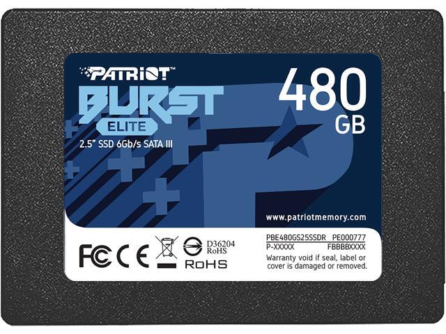 Unidad de estado sólido SSD de 2,5" de 500 GB de varias marcas 