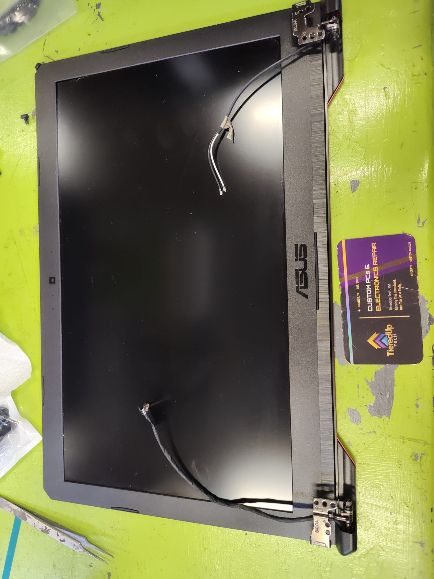 Asus FX504GM-WH51 LCD Screen Aseembly with Shell Hinges FX504GM