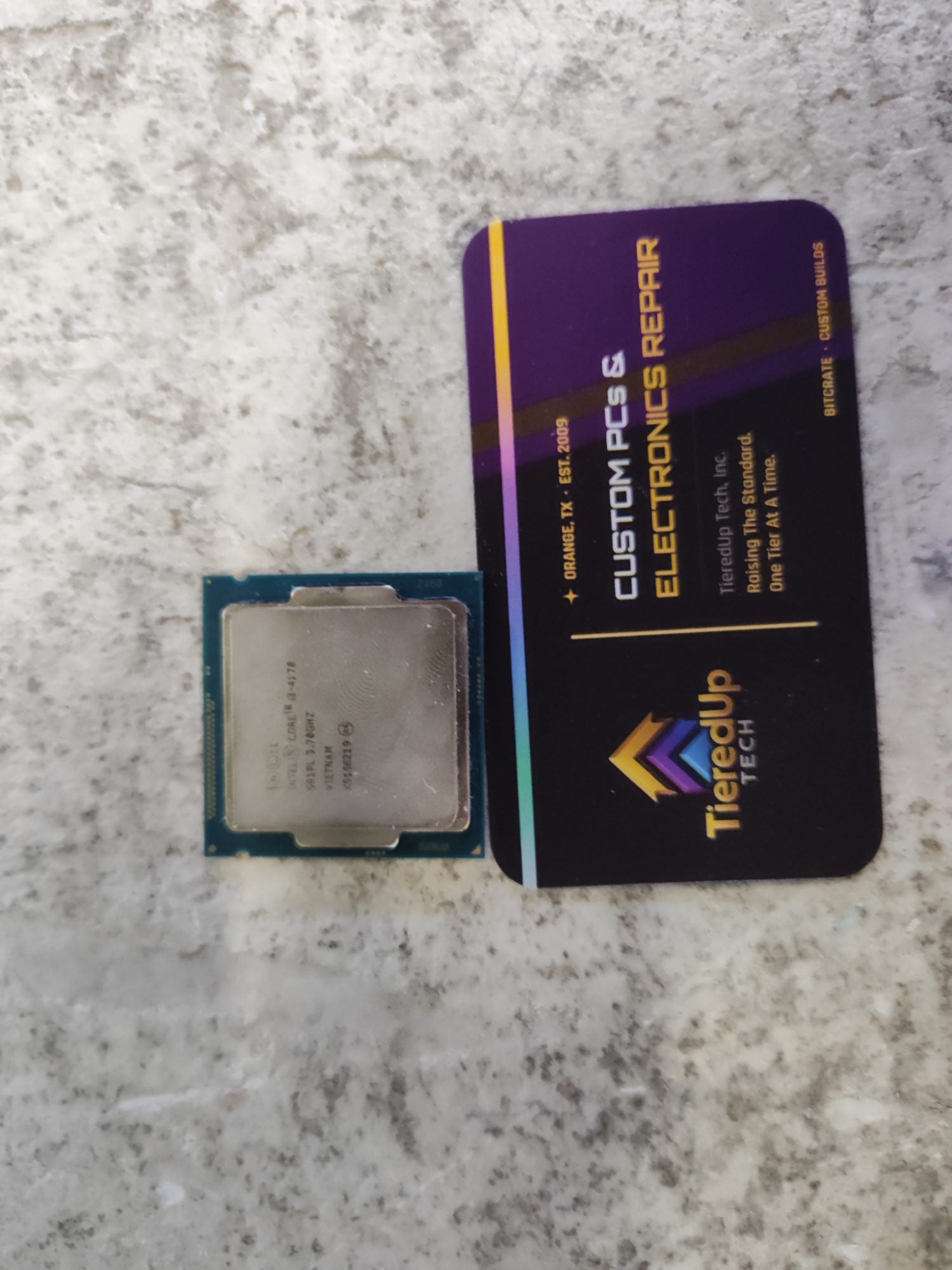 intel i3-4170 3.7Ghz CPU Processor Dual Core 2 Cores - 4 Threads
