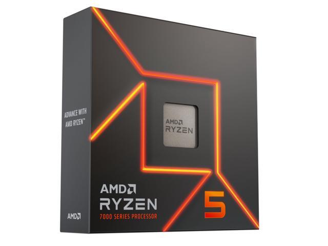 AMD Ryzen 5 7600X 4.7Ghz (6-Core, 12 Threads, 38MB Cache) CPU w/ Radeon Graphics (RDNA 2) (TDP 145W) (AM5)