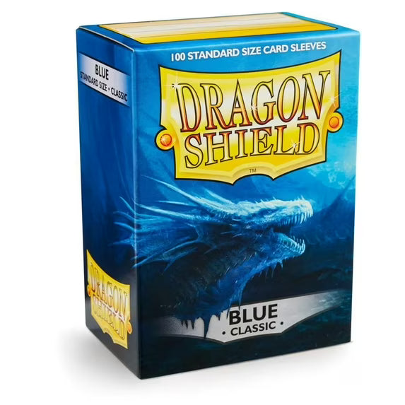 Magic The Gathering CCG: Dragon Shield Clear Card Sleeves (Pack of 100) (Blue)