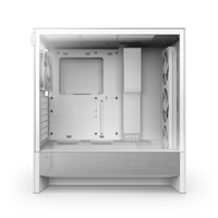 NZXT H5 Flow RGB Gaming Computer Case (ATX) (White)