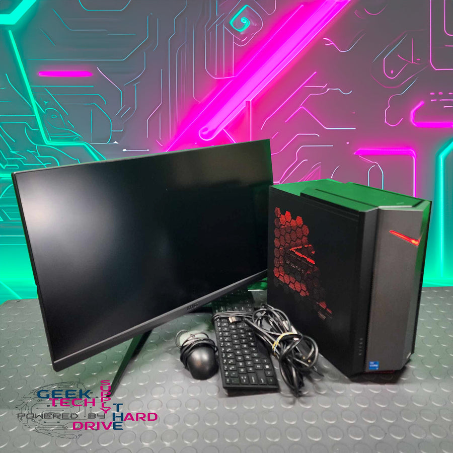 Paquete de PC para juegos Acer Nitro i5-12400f RTX 3050 16 GB DDR4 SSD de 500 GB + HDD de 1 TB 