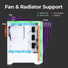 Zalman Z3 Iceberg RGB Gaming Computer Case (ATX) (White)