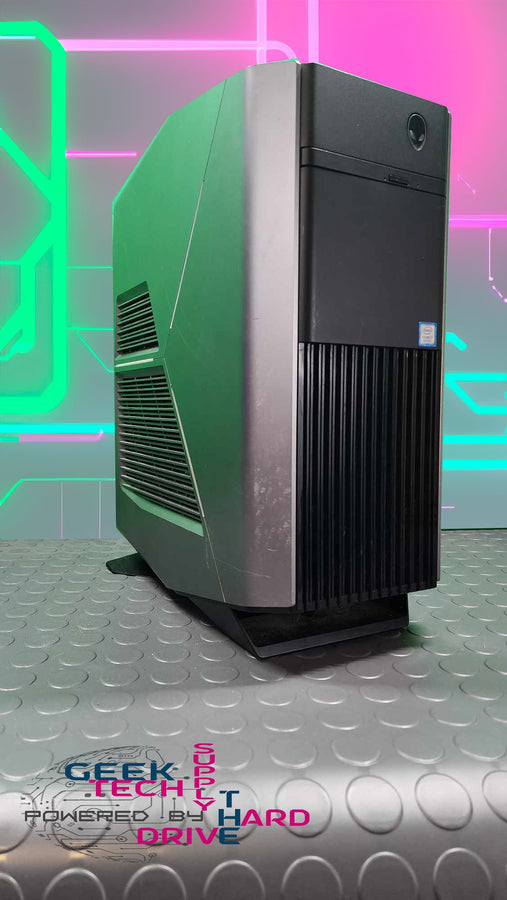 PC para juegos Alienware Win10 i7-8700 GTX 1060 128 GB + SSD de 1 TB 16 GB DDR4 Wifi Negro 