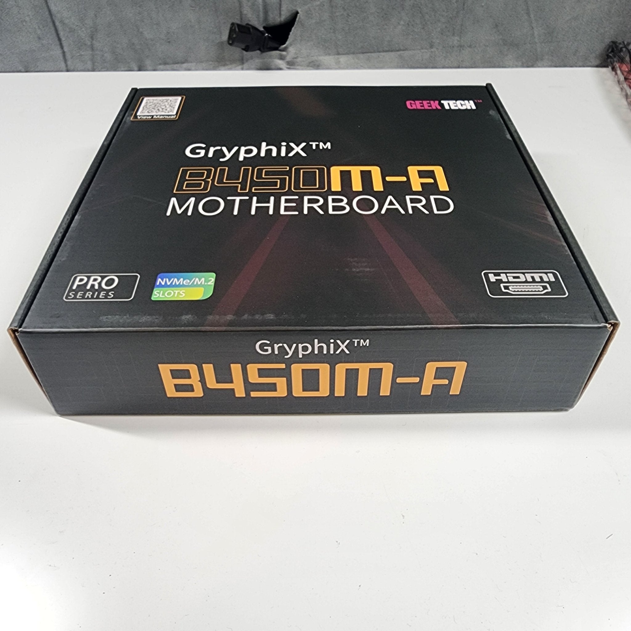 (AM4) GeekTech GryphiX B450M - A AMD AM4 Socket Motherboard M - ATX Micro ATX DDR4 - Geek Tech