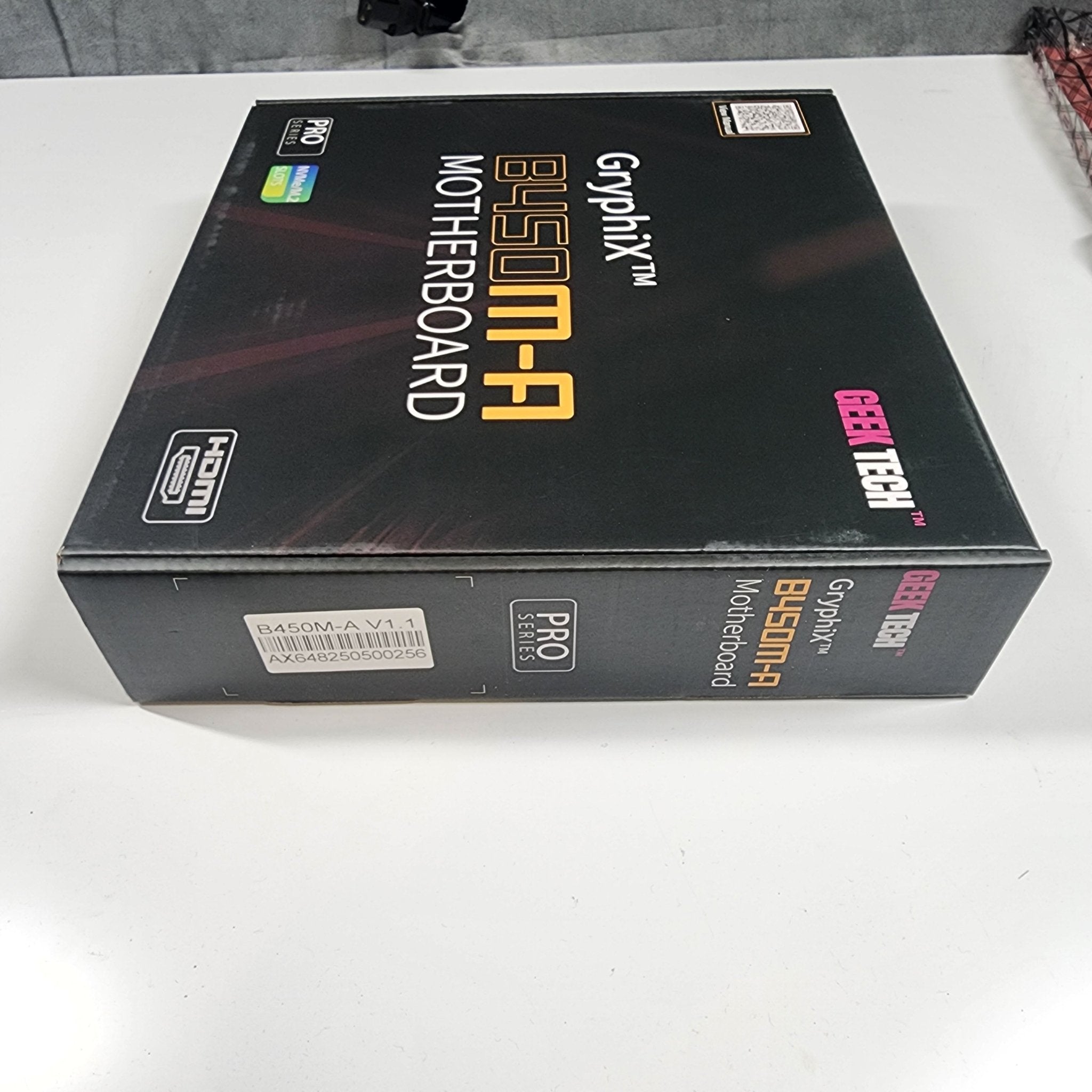 (AM4) GeekTech GryphiX B450M - A AMD AM4 Socket Motherboard M - ATX Micro ATX DDR4 - Geek Tech