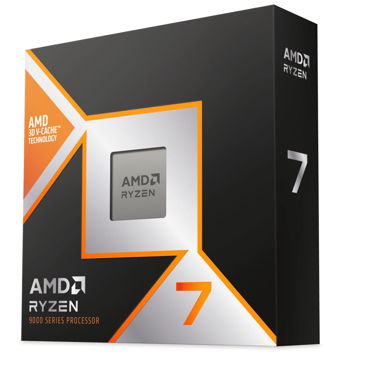 Processors |AMD Ryzen 7 9800X3D 4.7Ghz (8 - Core, 16 Threads, 104MB Cache) CPU w/ Radeon Graphics (RDNA 2) (TDP 165W) (AM5) - TieredUp Tech, Inc.