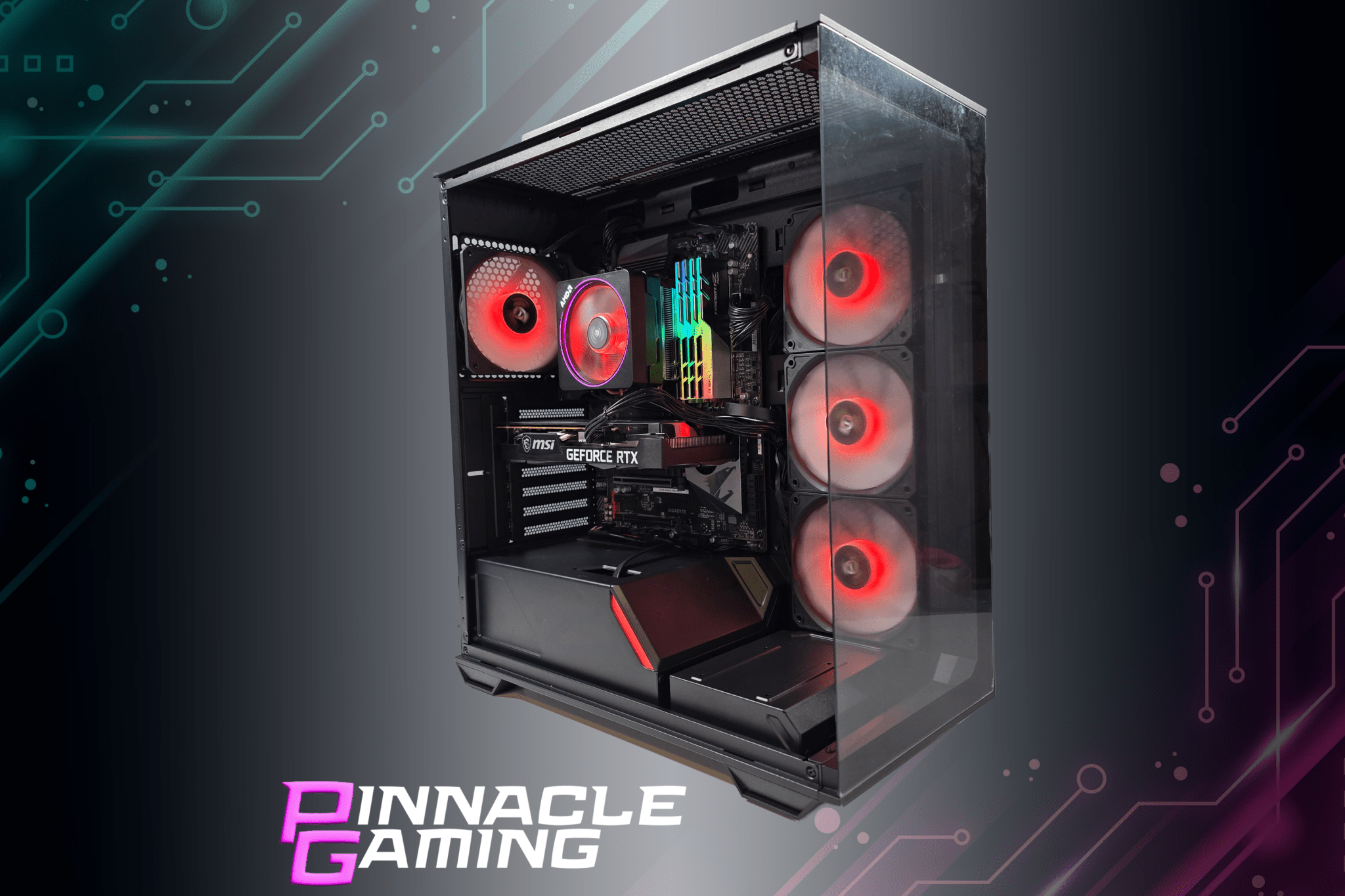 Antec W11 Ryzen 7 5800X RTX 3060 1TB NVMe 64GB DDR4 WiFi - Geek Tech