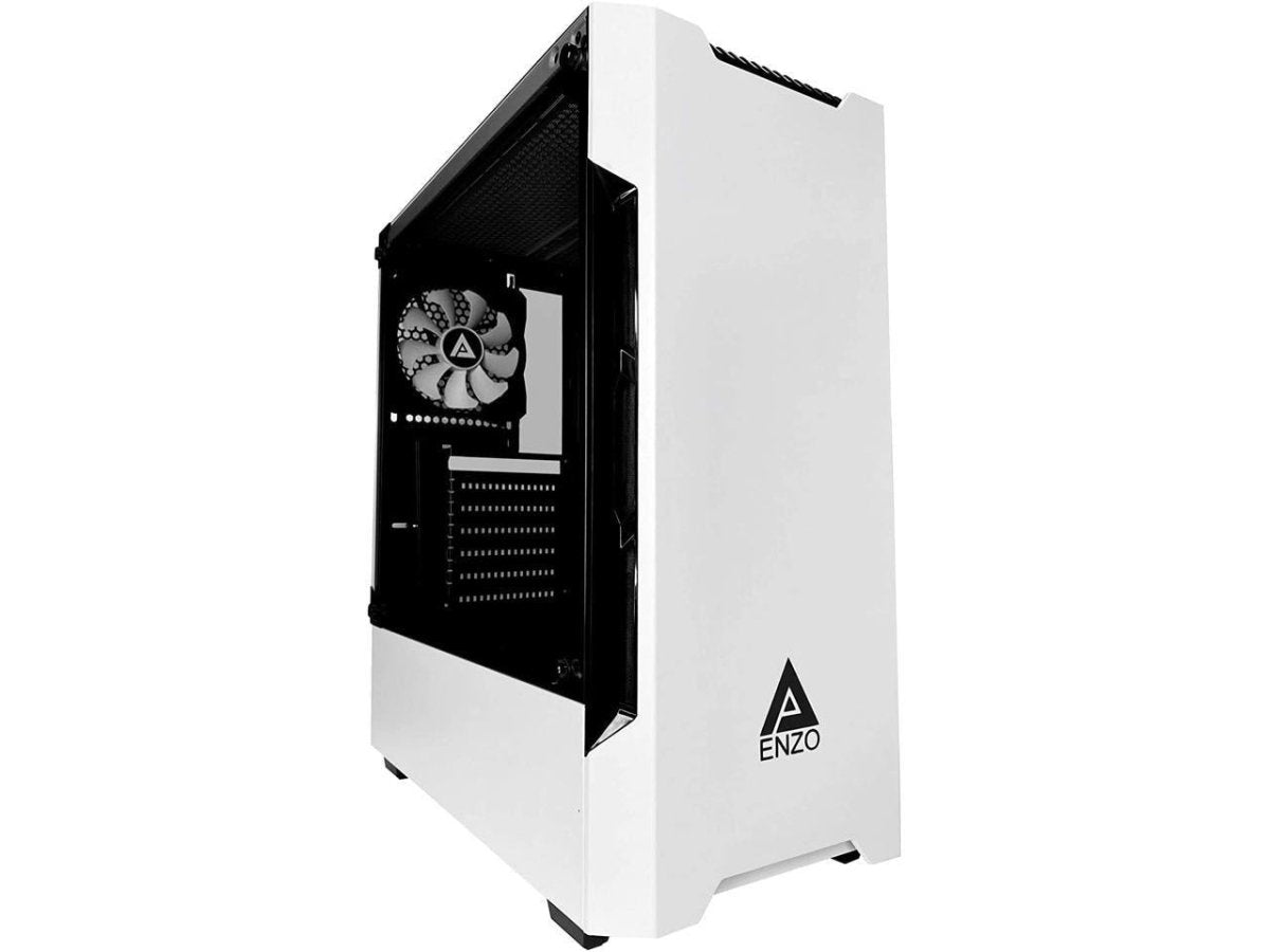 Computer Cases |Apevia ENZO - WH Gaming Computer Case - TieredUp Tech, Inc.