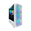 (ATX) Apevia Predator-WH Gaming Computer Case — side view