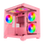 BitCrate Uncommon — Apevia Prism-PK Prism Gaming Computer Case (M-ATX) (Pink)