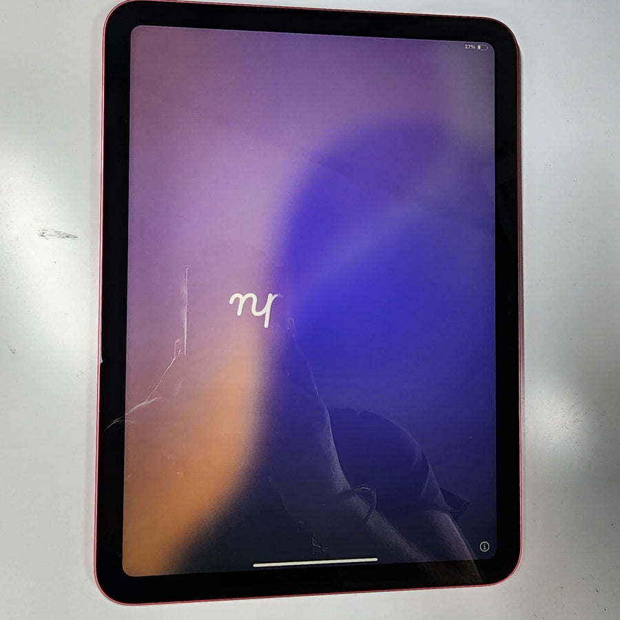 Apple iPad A2696 10th Gen 64GB Wi-Fi Pink