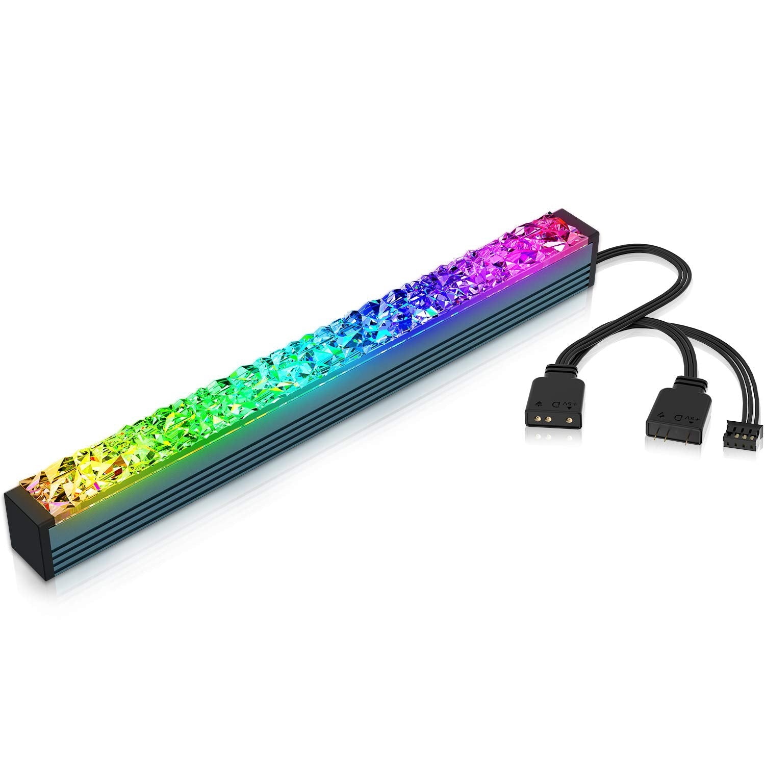 AsiaHorse Acrylic ARGB LED Strip 5.5in - Geek Tech