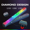 AsiaHorse Acrylic ARGB LED Strip 5.5in — angle view