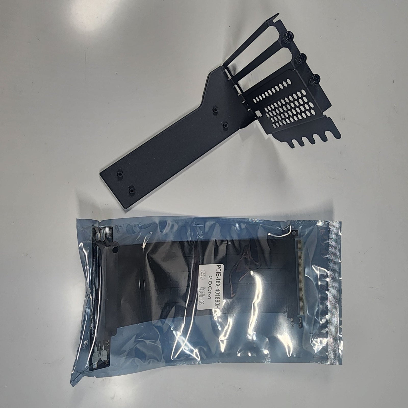 Asiahorse Black GPU Graphics Card Video Card Vertical Mount Kit Mod - Geek Tech