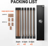 Asiahorse Brown Off White Sleeved PSU Extension Cable Kit 16AWG Cotton Custom PC Mod Kit 6 Kit - TieredUp Tech