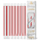 Asiahorse Snow Series Red White Sleeved PSU Extension Cable Kit 16AWG Cotton Custom Mod Kit 6 Kit - Geek Tech