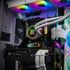 Sleeved Cables |Asiahorse White Sleeved PSU Extension Cable Kit 18AWG Cotton Custom PC Mod 4 Kit - TieredUp Tech, Inc.