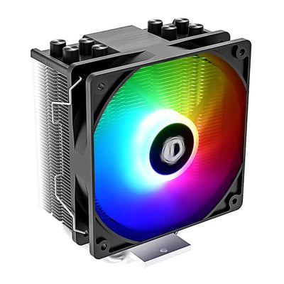 Disipador de aire para CPU RGB de varias marcas AMD AM3 AM4 AM5 | Negro 