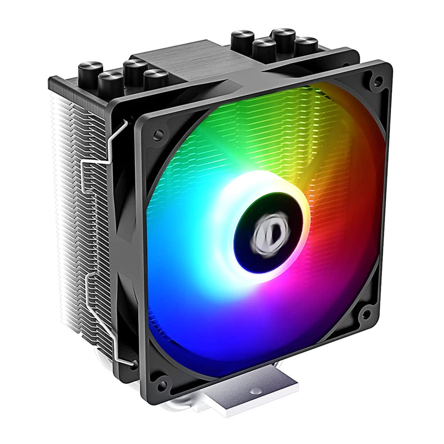 Disipador de aire para CPU RGB de varias marcas AMD AM3 AM4 AM5 | Negro 