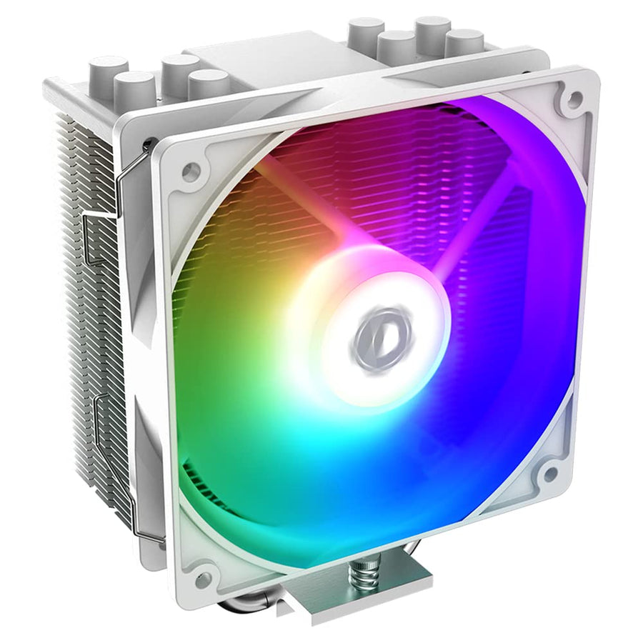 Disipador de aire para CPU RGB de varias marcas AMD AM3 AM4 AM5 | Blanco 