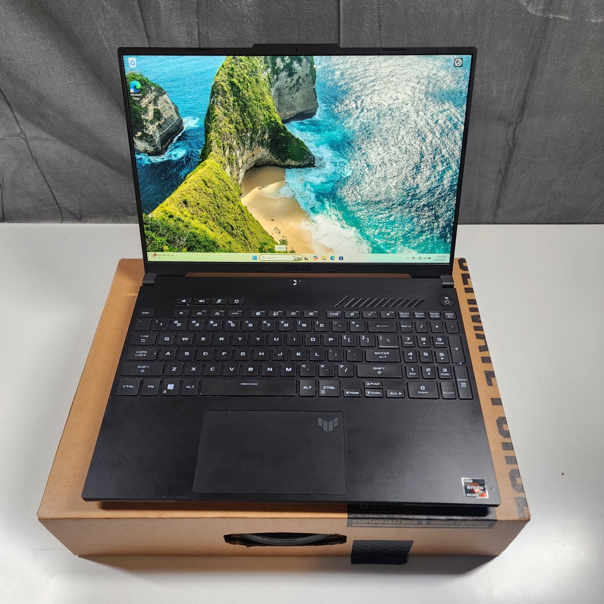 Asus Tuf Gaming Laptop A16 FA617NS - A16.R77600 Ryzen 7 RX 7600S 32GB DDR5 1.5tb SSD WiFi - Geek Tech