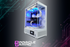 Custom Gaming Desktop Water Cooled Ryzen 5 RX 580 8GB 1TB SSD 16GB DDR4 White