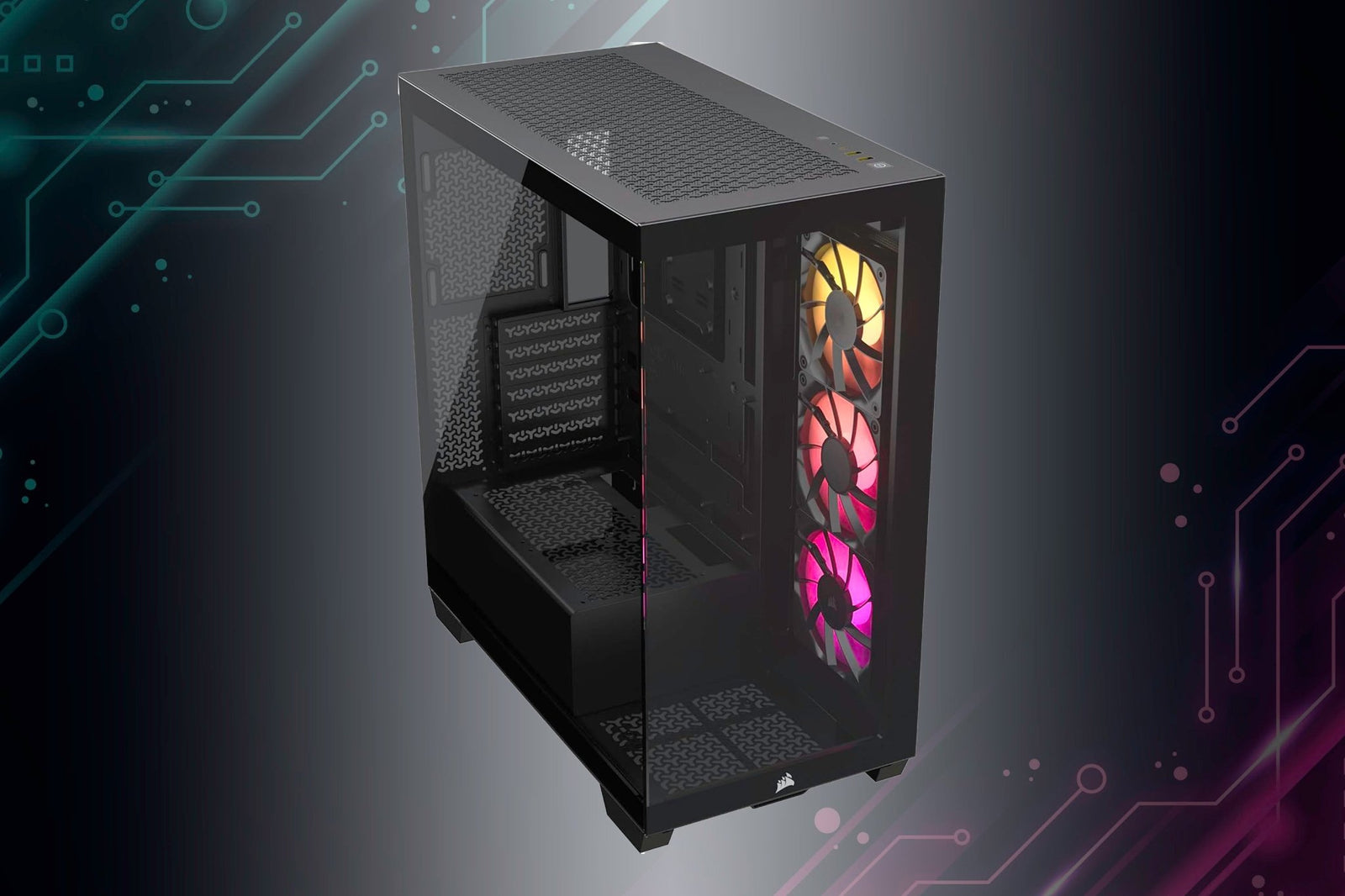 (ATX) Corsair 3500X ARGX Gaming PC Case - Geek Tech