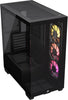 (ATX) Corsair 3500X ARGX Gaming PC Case — side view