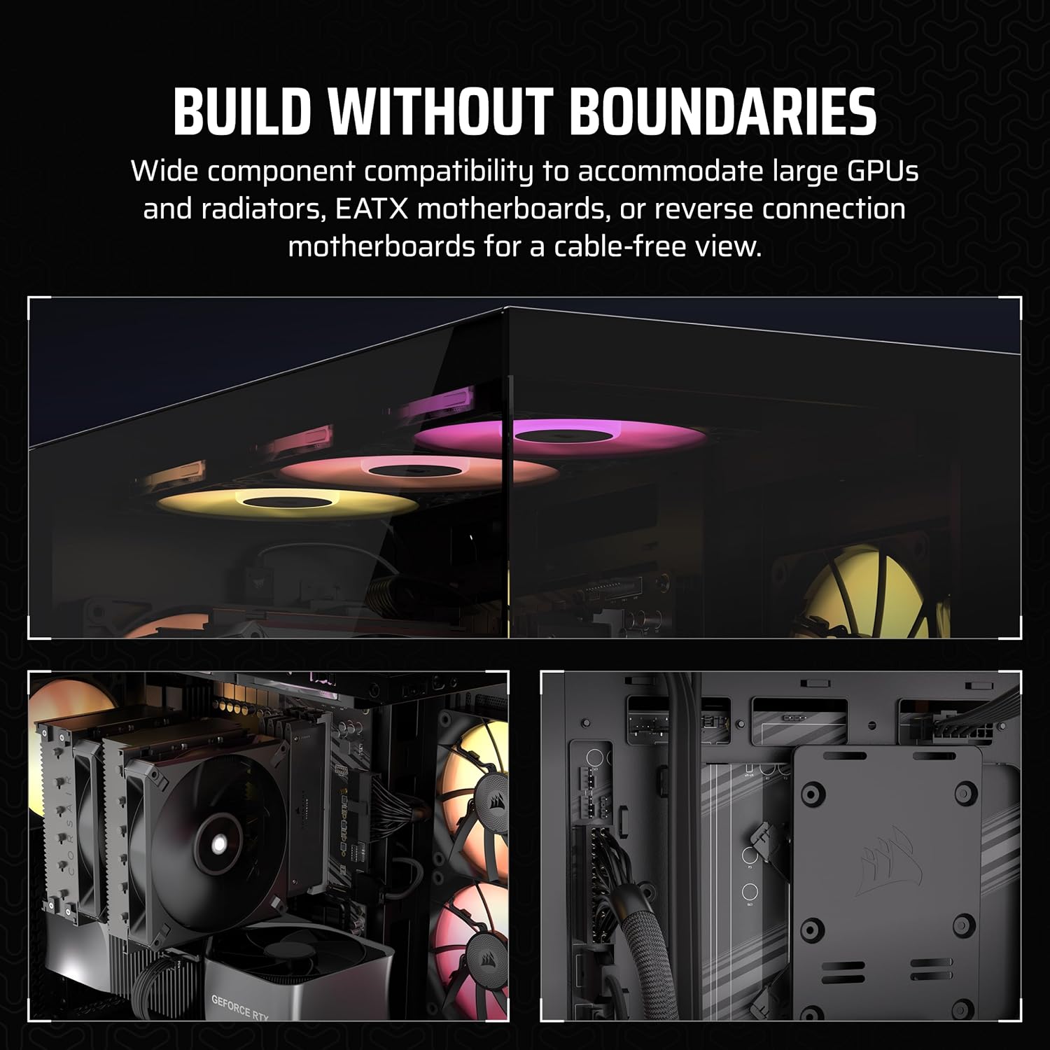 (ATX) Corsair 3500X ARGX Gaming PC Case - Geek Tech