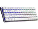 Cooler Master SK622 60% Wireless Bluetooth Silver/White Mechanical Low Profile Gaming Keyboard (SK-622-SKTL1-US) RGB