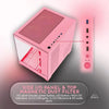 Apevia Prism-PK Prism Gaming Computer Case (M-ATX) (Pink)