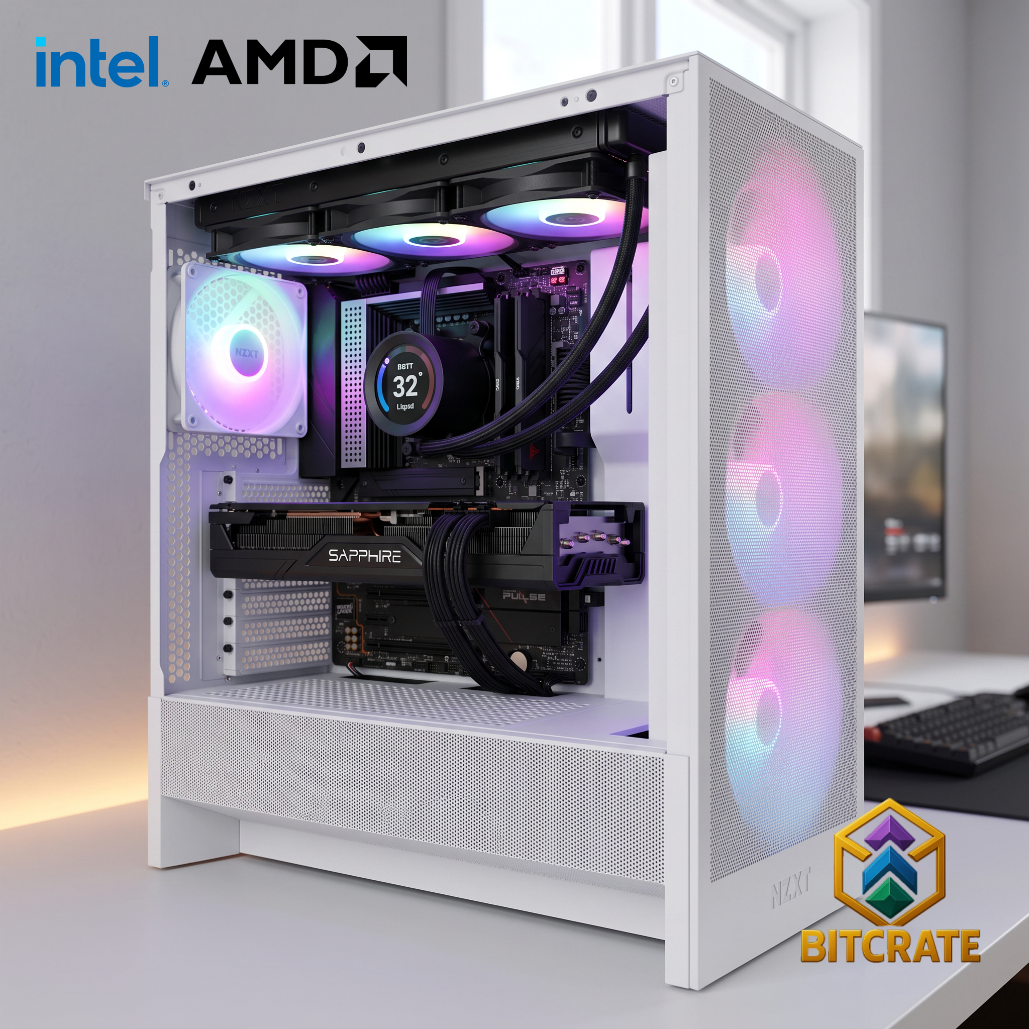 Legendary BitCrate Stratus Mark VIII | i9-14900K + RX 9070 Challenger | 64GB 4TB NVMe