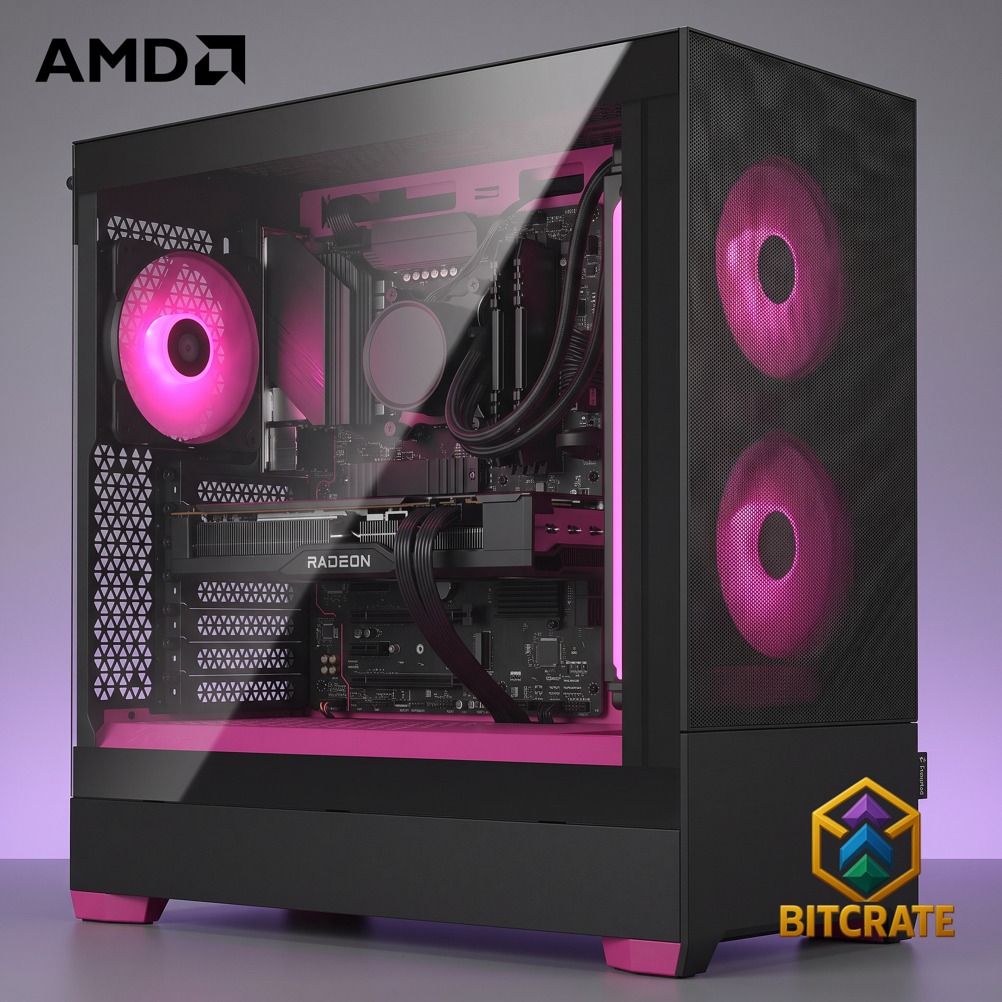 Epic Fuchsia 10 | Ryzen 5 9600X + RX 9070 XT | 32GB 1TB