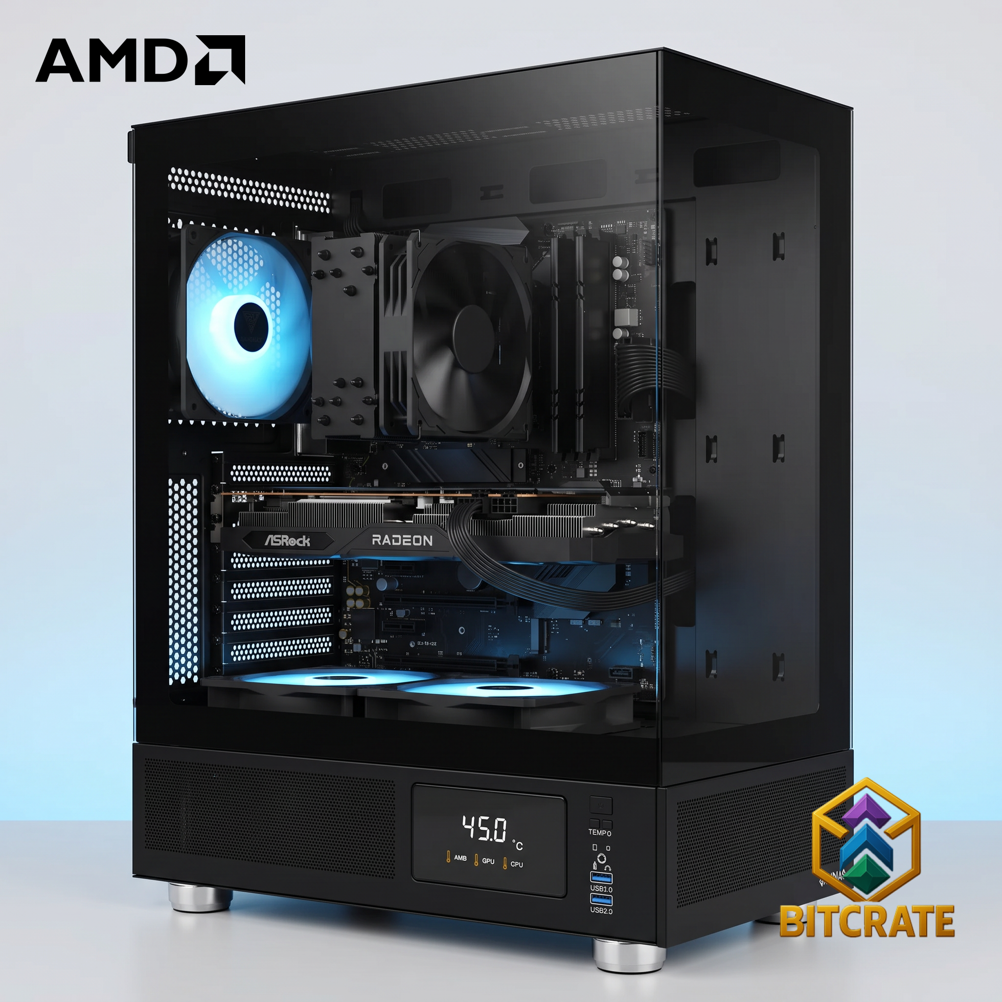 Rare Nebula 6 | Ryzen 7 5800X + RX 9060 XT | 32GB 1TB