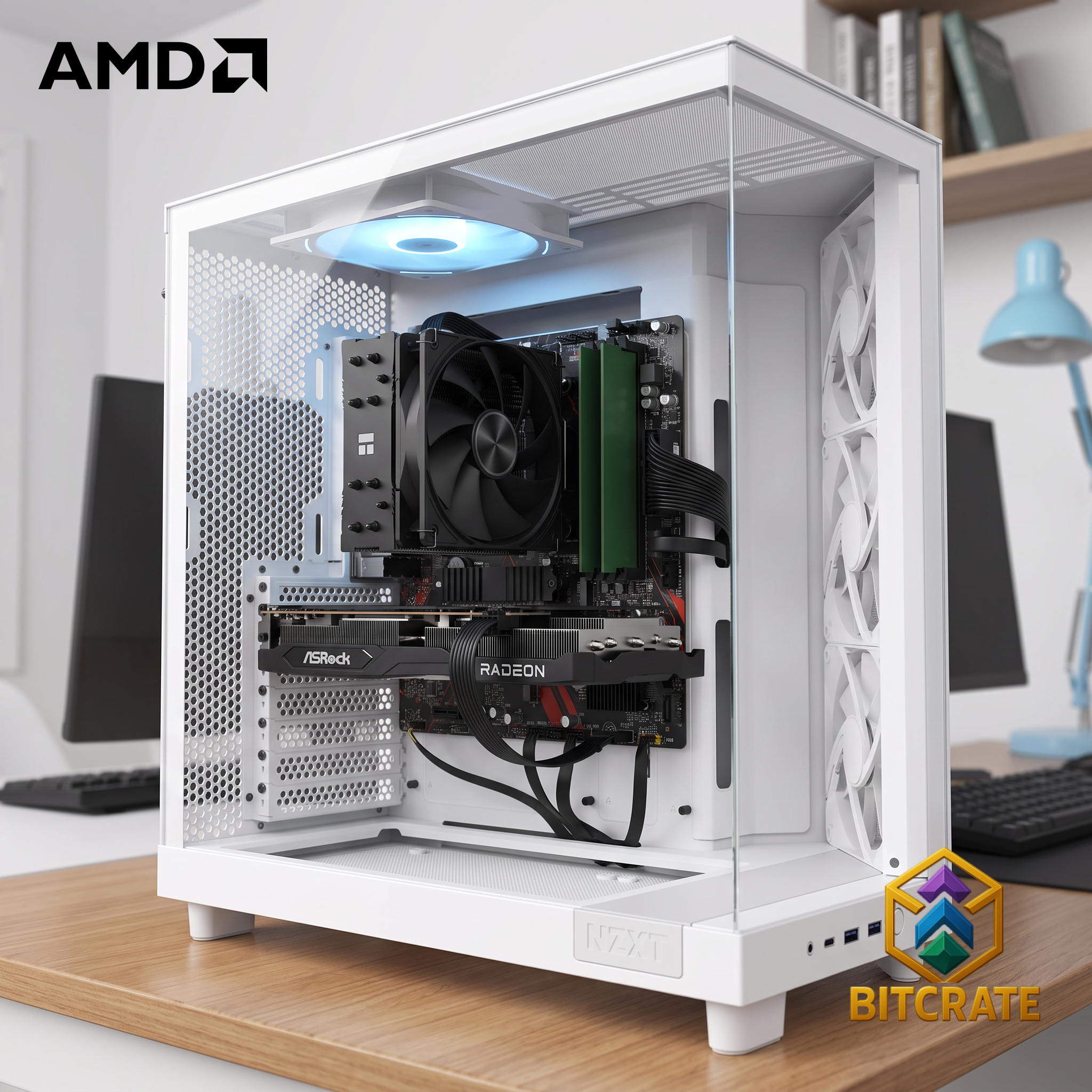 Rare Cirrus 5 | Ryzen 7 5800X + RX 9060 XT | 16GB 1TB