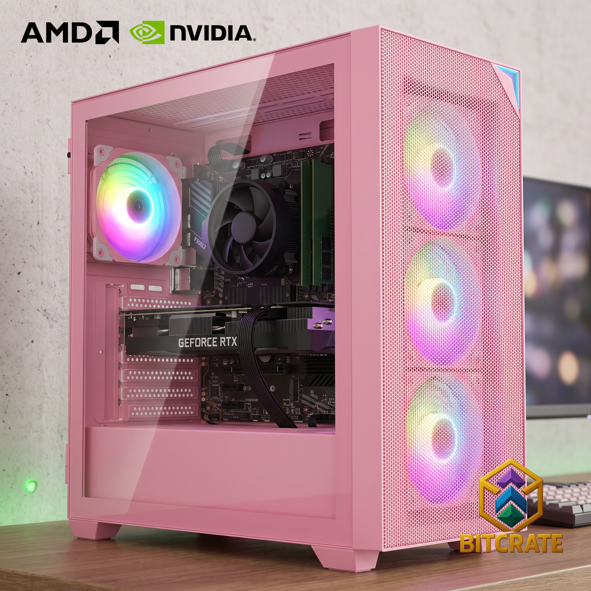 Uncommon Flamingo 5 | Ryzen 5 5600G + RTX 3050 | 16GB 512GB SATA