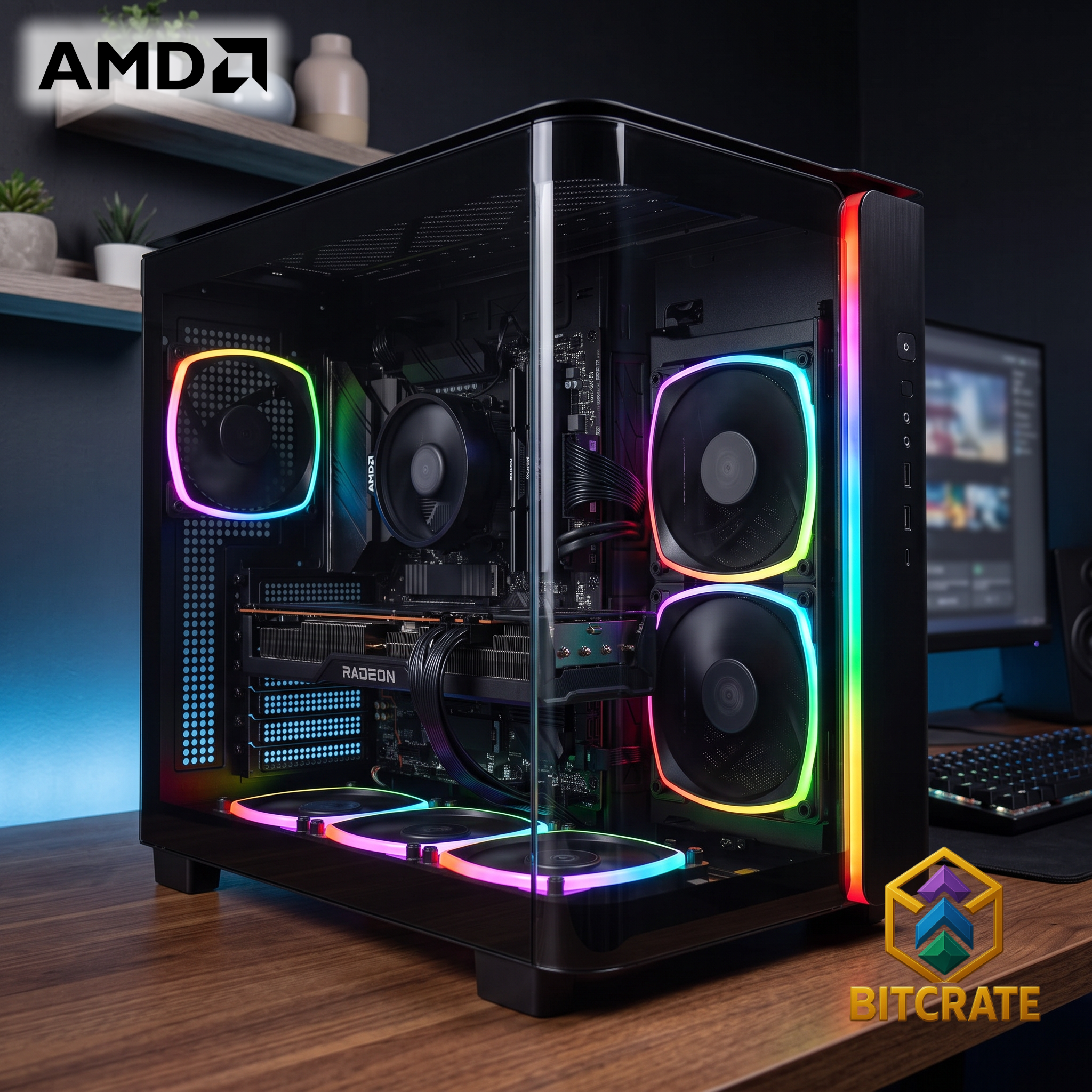Rare Regalia 23 | Ryzen 5 5500 + RX 7600 | 32GB 128GB