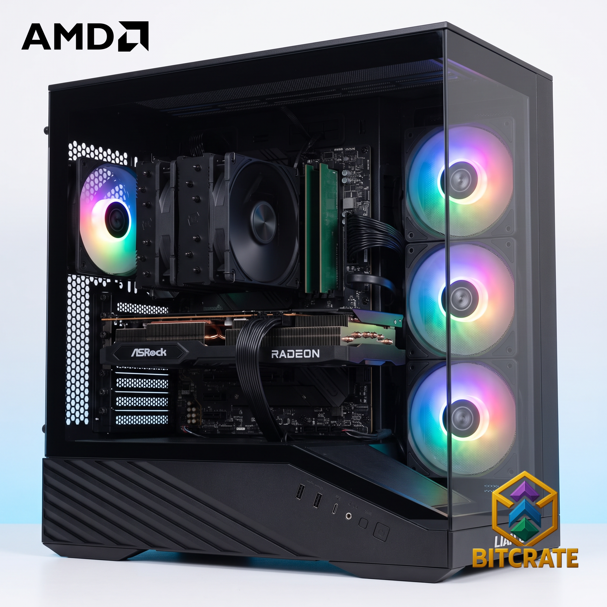Rare Vectoron 6 | Ryzen 7 5800X + RX 9060 XT | 16GB 1TB