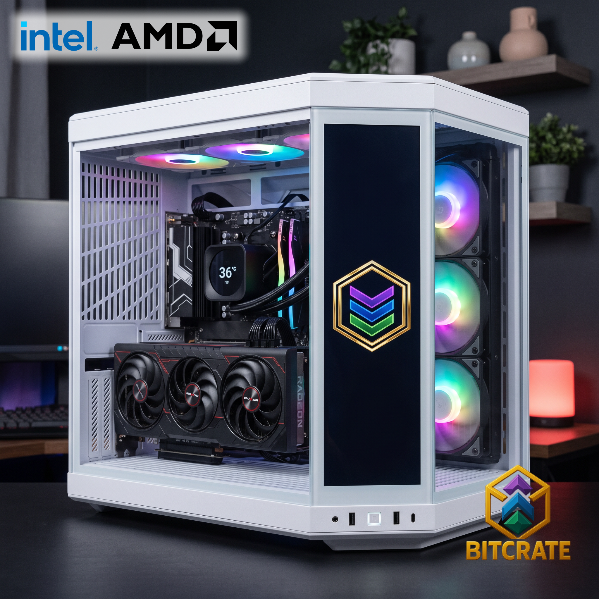 Mythic Luminara 21 | Core Ultra 9 285K + RX 9070 XT | 64GB 4TB
