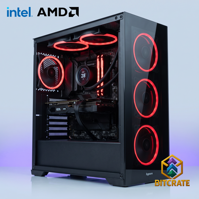 Epic BitCrate Vogue Mark XXXVIII | i7-12700KF + RX 9060 XT Challenger | 32GB 1TB NVMe