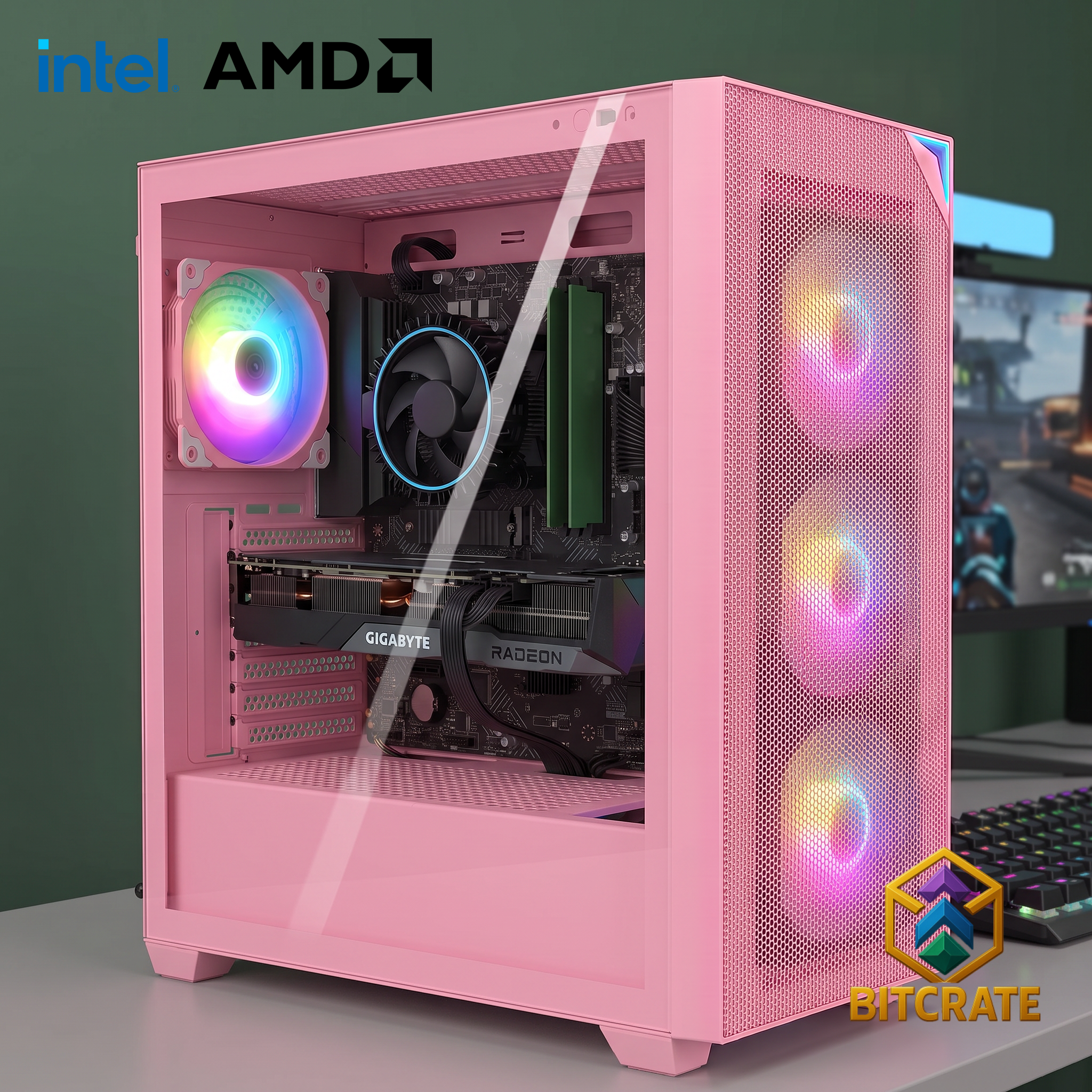 Rare Flamingo 16 | i5-14400 + RX 9060 XT | 16GB 1TB