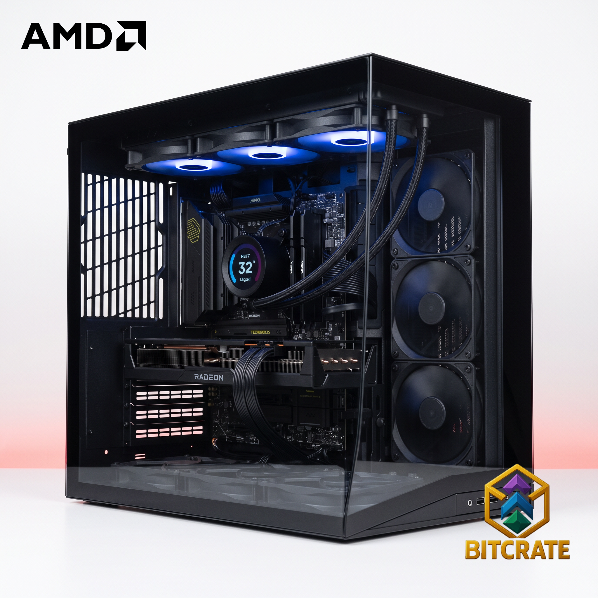 Mythic Slipstream 11 | Ryzen 9 9900X3D + RX 9070 XT | 64GB 4TB