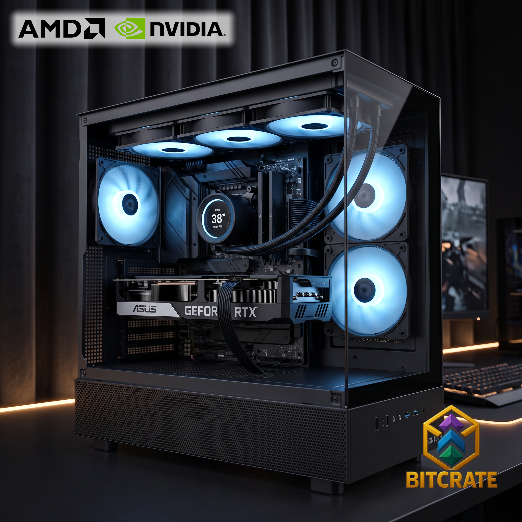 Legendary Radiant 4 | Ryzen 7 9800X3D + RTX 5070 | 64GB 4TB
