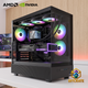 Mythic BitCrate Radiant Mark I | Ryzen 9 9900X3D + RTX 5080 Rog Astral | 64GB 2TB NVMe