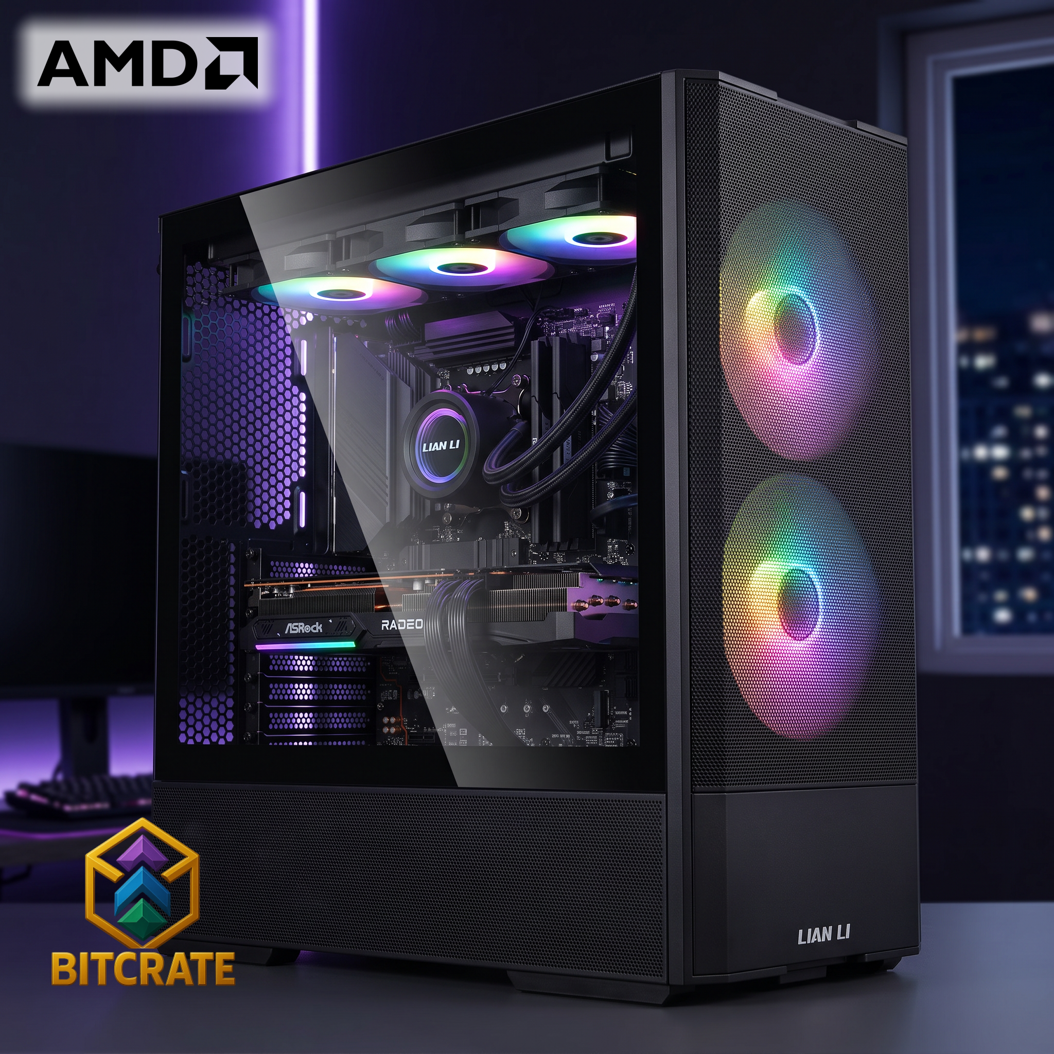 Epic Nighthawk 50 | Ryzen 5 7600X + RX 9070 | 64GB 1TB