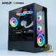 Legendary BitCrate Vogue Mark XX | Ryzen 7 9800X3D + RTX 5070 TUF | 64GB 1TB NVMe