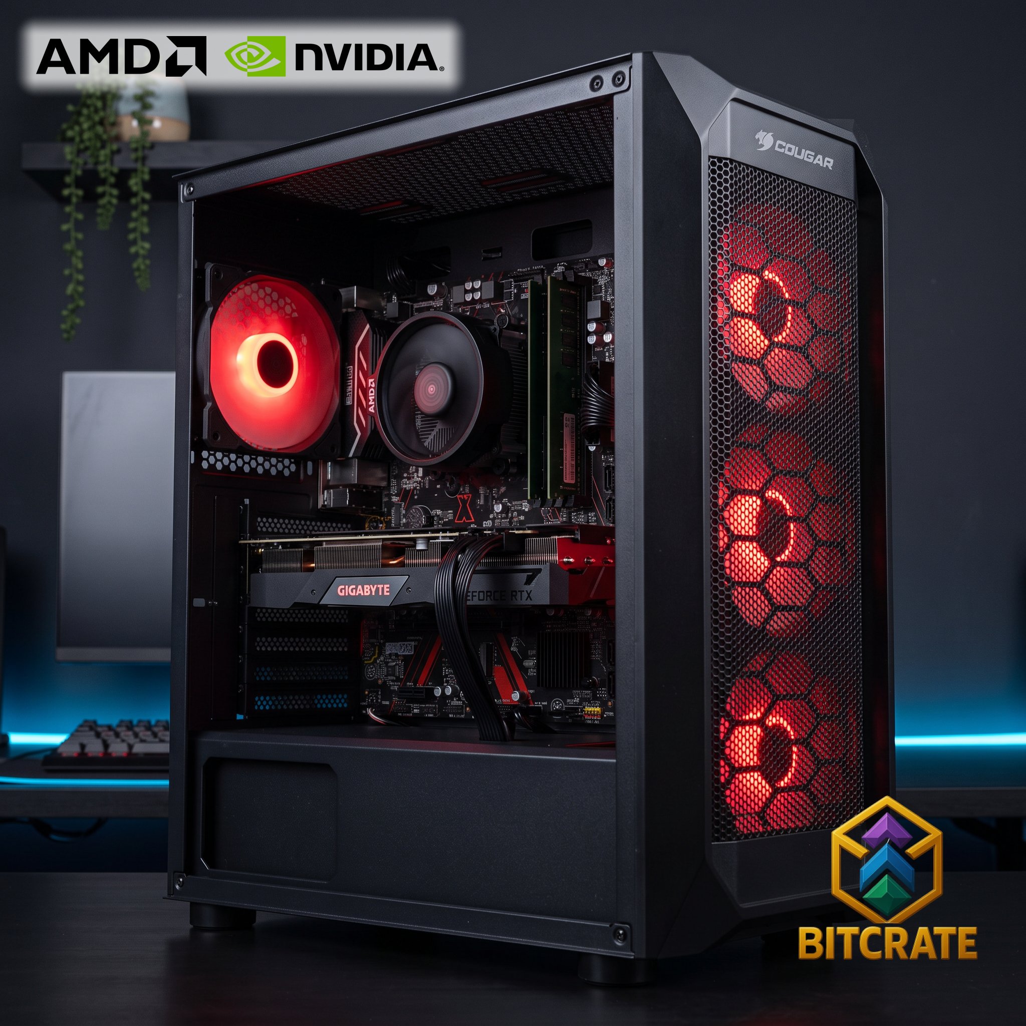 Rare Shadowmesh 47 | Ryzen 5 5500 + RTX 5060 | 16GB 128GB