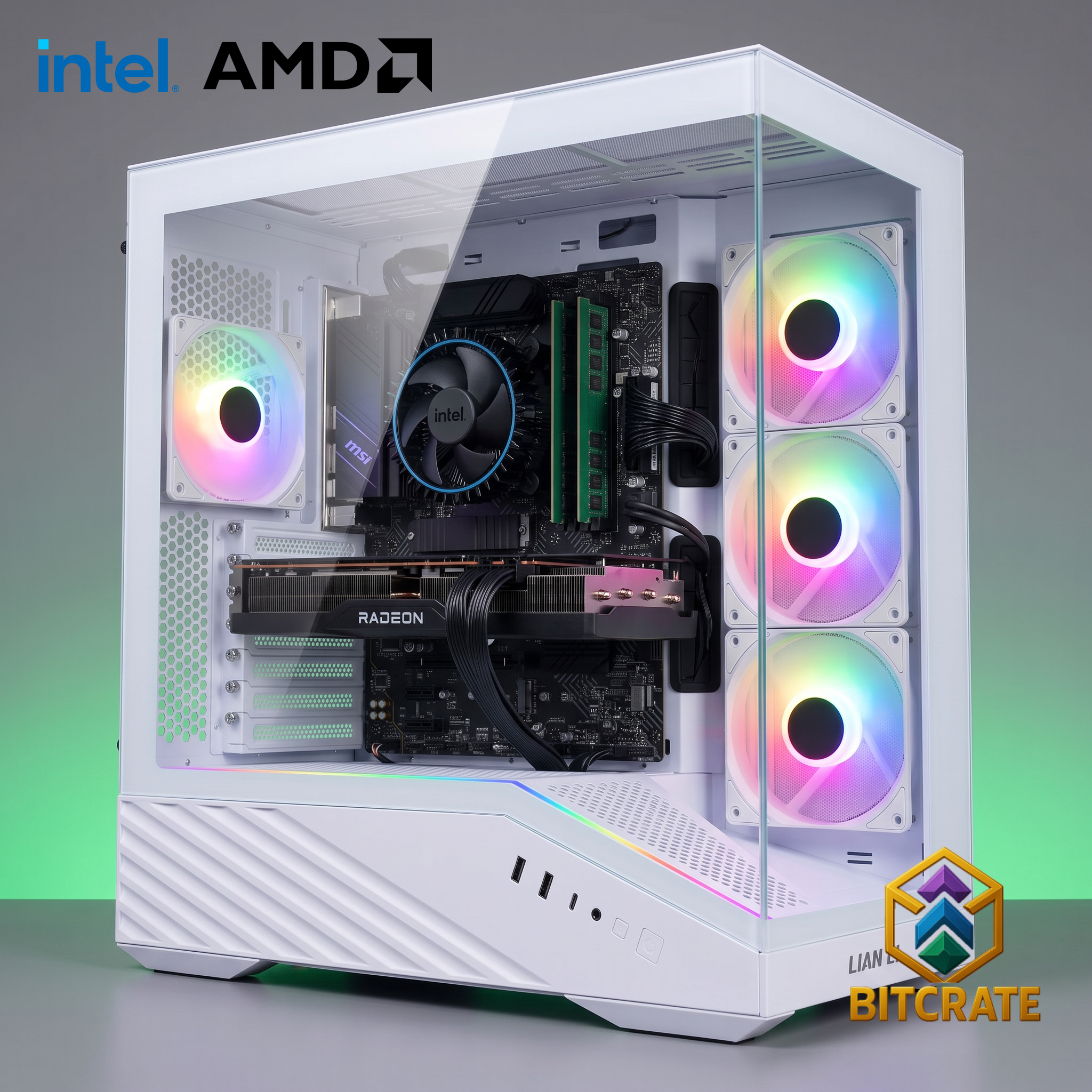 Uncommon Frostbyte 11 | i3-12100 + RX 7600 | 16GB 128GB SATA